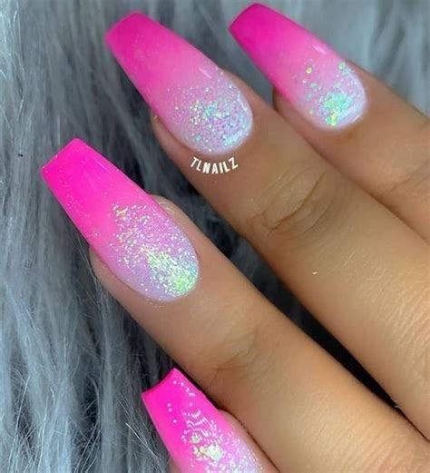 Neon Pink Nails Aesthetic : We're talking flames, we're talking. - img-uber