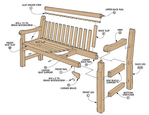 Redwood Garden Bench | Woodworking Project | Woodsmith Plans