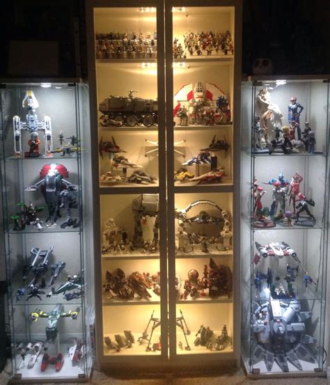 My LEGO Star Wars collection in display cases. | Lego display, Star wars room, Star wars bedroom