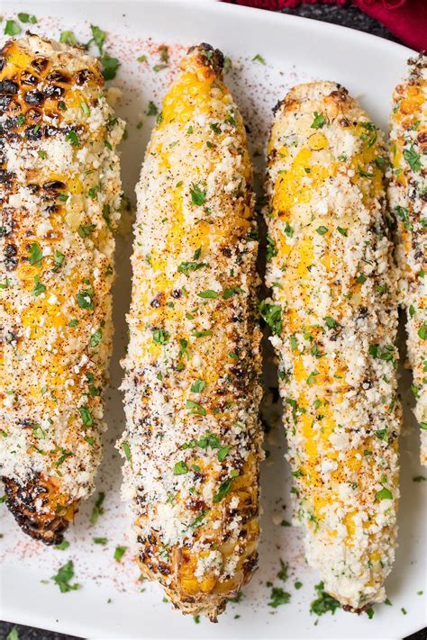 Grilled Mexican Street Corn (Elotes) - Cooking Classy