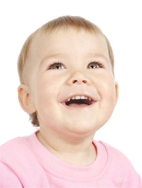 Cute child is smiling stock image. Image of young, caucasian - 7700937