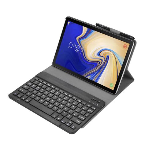 For Samsung Galaxy Tab A 10.5 T590 T595 Removable Bluetooth Keyboard Case for Samsung Tab A 10.5 ...