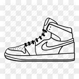 How To Draw A Shoe Easy Nike Download running shoes drawing easy clipart sneakers nike calzado