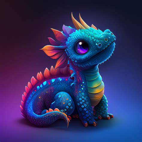 Download Ai Generated, Baby Dragon, Fantasy. Royalty-Free Stock Illustration Image - Pixabay