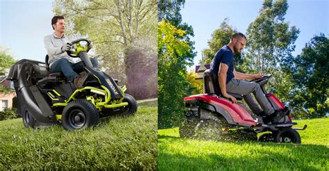 Ride-on lawnmowers also going electric, Ryobi and Toro compared - techAU