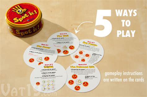 Spot It! The fast-paced matching game for 2-8 players.