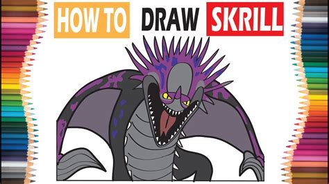 Skrill Dragon Coloring Page | Mantappu Colors