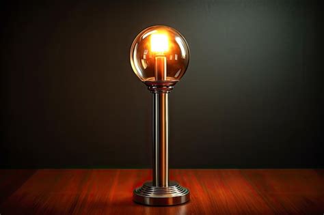 Premium AI Image | Closeup of a modern standing lamp Interior design or decoration