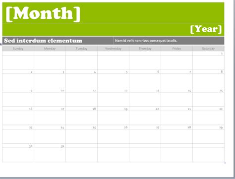 Microsoft publisher calendar templates - maploxa