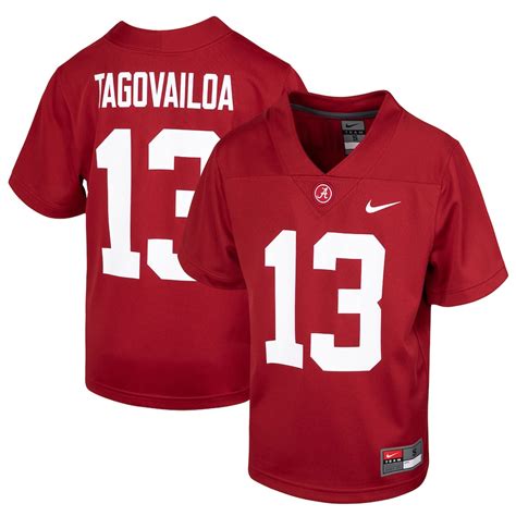 Youth Nike Tua Tagovailoa Crimson Alabama Crimson Tide 2020 NFL Draft Replica Jersey