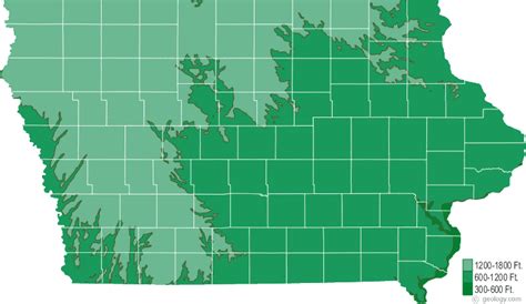 Map of Iowa