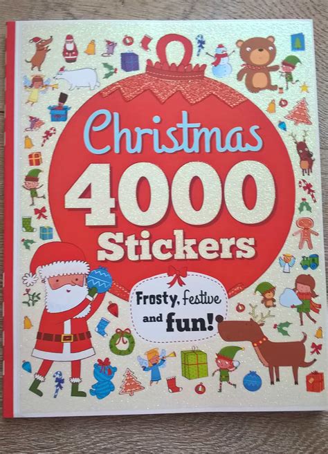 Christmas 4000 Sticker Activity Book - Review - Mummy's Little Stars