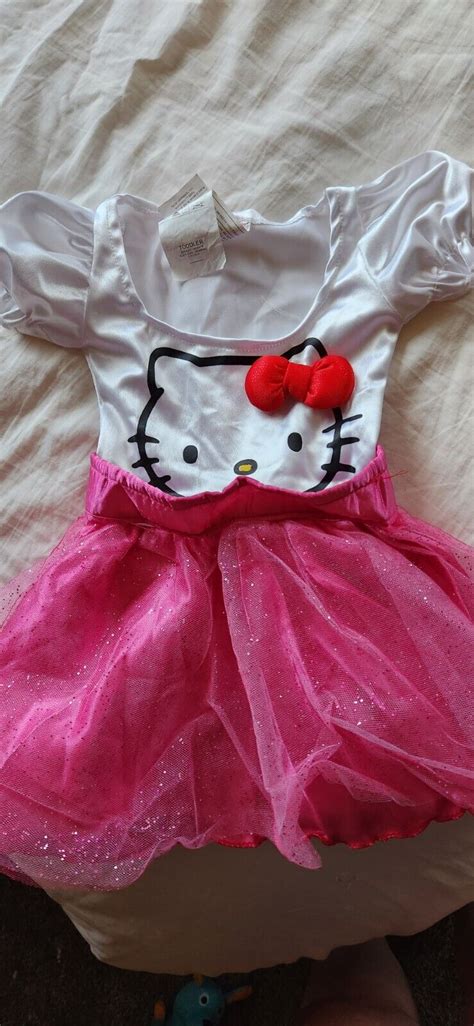 Hello Kitty Costume Kids Toddler Halloween Fancy Dres… - Gem