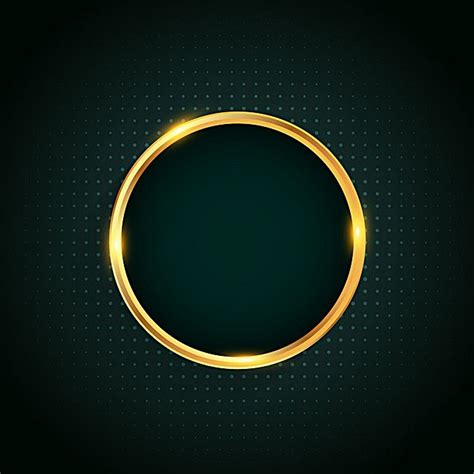 Golden Circle Halo Background Material | Halo backgrounds, Golden circle, Blue background images