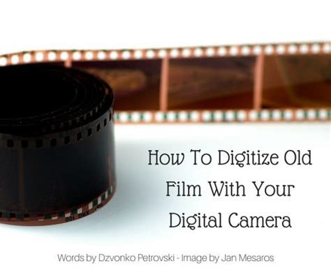 How To Digitize Old Film: Part One - The Setup