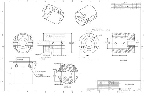 Solidworks Engineering Drawing at GetDrawings | Free download