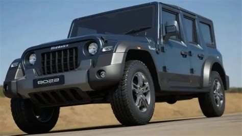 5-door Mahindra Thar caught testing again: Interiors, exteriors, features - Car News | The ...