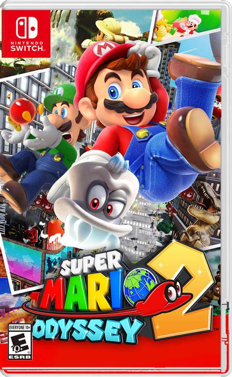 Super Mario Odyssey Box Art - pic-lard