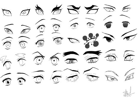 Demon slayer character eye drawing | Drawing base, Anime eyes, How to draw anime eyes