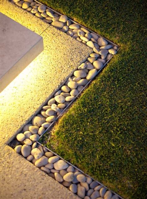 30 Awesome Landscape Lighting Ideas For Your Home and Yard | Stone landscaping, Modern ...