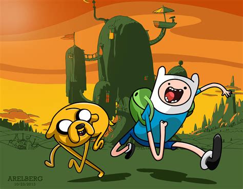 Finn and Jake (Adventure Time) Vector Art by arelberg on DeviantArt