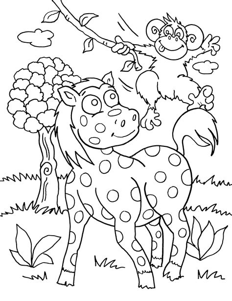 Wild Animal Coloring Pages - Best Coloring Pages For Kids