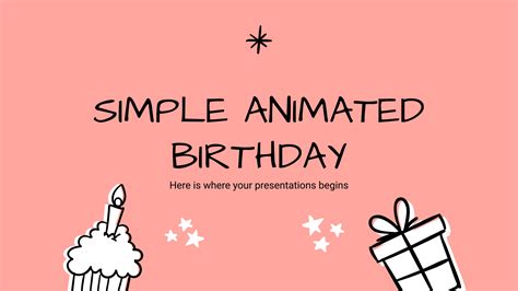 Free Birthday Powerpoint Templates - Printable Form, Templates and Letter