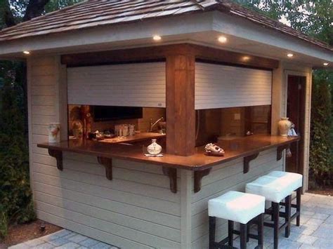 shed building plans See this | Bar shed, Diy outdoor bar, Backyard bar