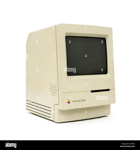 Vintage (1990) Apple Macintosh Classic M0420 computer Stock Photo - Alamy