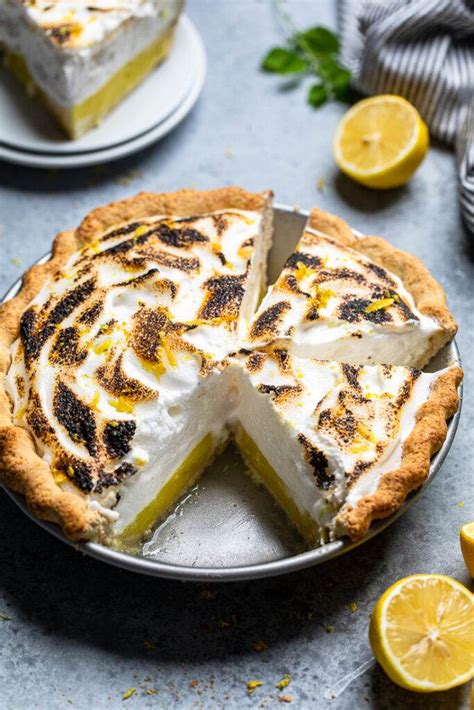 Vegan Lemon Meringue Pie - Make It Dairy Free