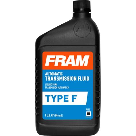 FRAM Transmission Fluid Type F Automatic Transmission Fluid - Improved Shift Performance In ...