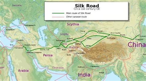 Silk Road Maps 2022 Useful Map Of The Ancient Silk Road Routes Silk | Images and Photos finder