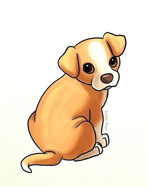 Realistic Dog Drawing Step By Step | Free download on ClipArtMag