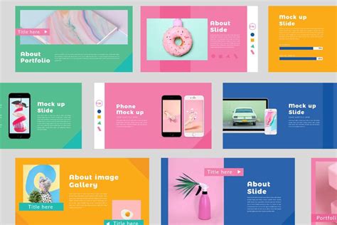 Color Fun Powerpoint | Keynote design, Presentation layout, Powerpoint design templates