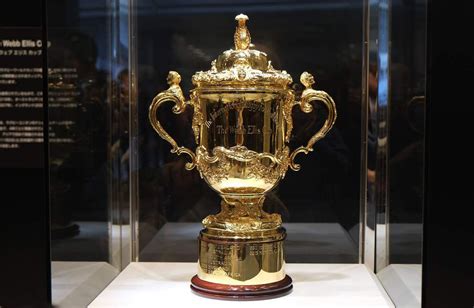 Rugby World Cup trophy set to land in South Africa