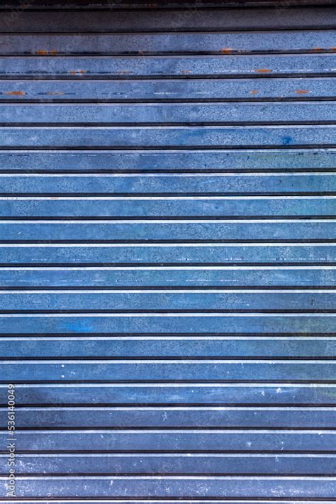 Grunge metal garage door texture background Stock Photo | Adobe Stock