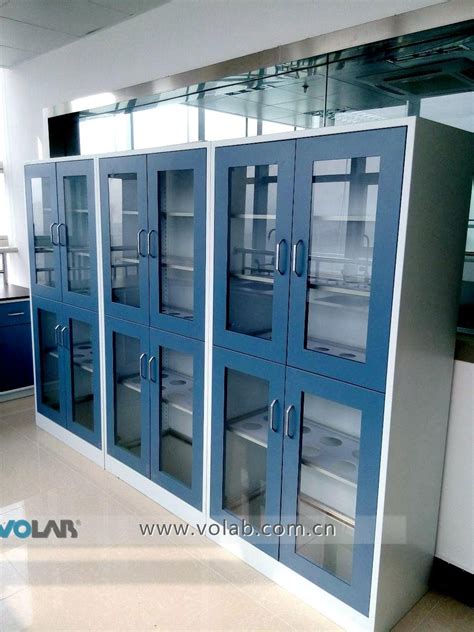 Steel laboratory cupboard storage laboratory glassware cabinet - volab (China Manufacturer ...