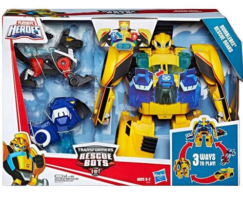 Transformers Playskool Heroes Rescue Bots Rescue Guard Bumblebee Action Figure Hasbro Toys - ToyWiz