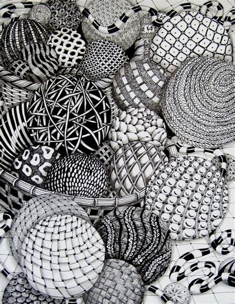 83 best Zentangle - Borders images on Pinterest | Mandalas, Zentangle patterns and Doodle art