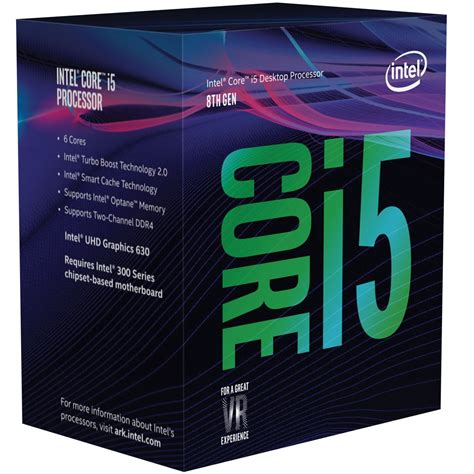 Intel Core i5 8400 6x 2.80GHz So.1151 BOX - Sockel 1151 | Mindfactory.de