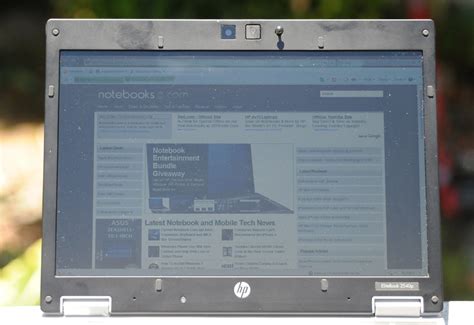 HP EliteBook 2540p Hands On