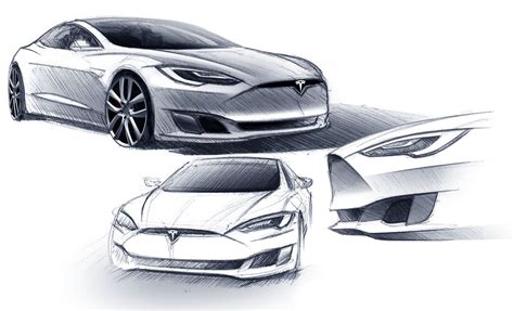 Tesla Model S Design - Tesla Model S Receives Prior Design S1000 Aero Kit Paultan Org : Tesla ...