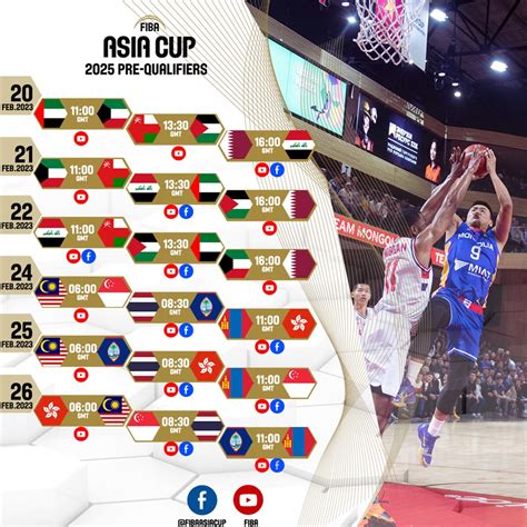 How to watch the FIBA Asia Cup 2025 Pre-Qualifiers' Second Round games? - FIBA Asia Cup 2025 Pre ...