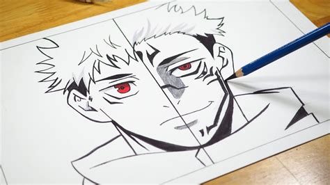 How To Draw Itadori Yuuji Ryomen Sukuna Sketch Jujutsu Kaisen | Images and Photos finder