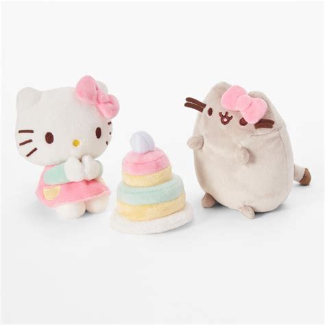 Hello Kitty x Pusheen Plush Collector Set – JapanLA