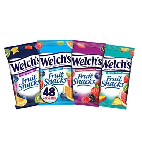 Welch's Fruit Snacks, Bulk Variety Pack with Mixed Fruit,