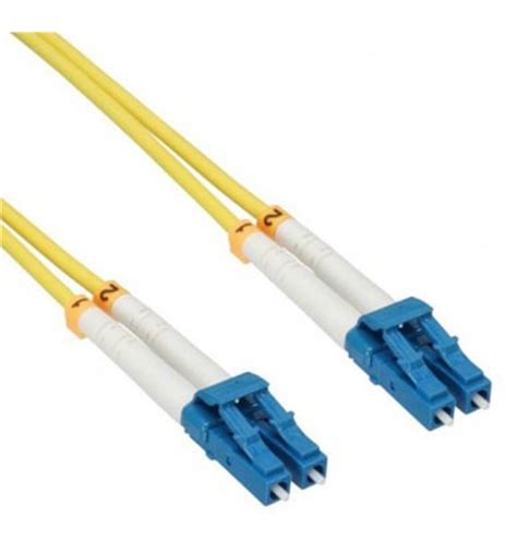 LC-LC Fiber Optic Single Mode Cable Duplex OS2 9/125 OFNR - Cables4sure - Direct Network LLC