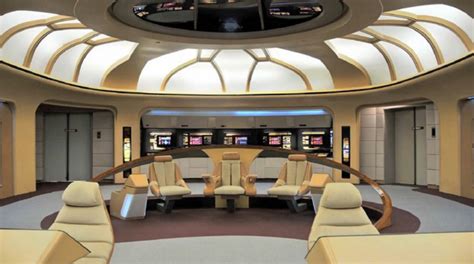 Display Version Of Bridge Set From Star Trek - Star Trek Enterprise D Bridge - 1200x670 ...