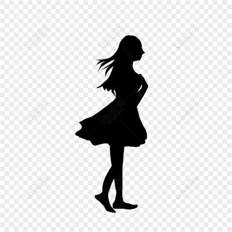 Girl Silhouette, Girl, Person Silhouette, Girl PNG Image Free Download And Clipart Image For ...