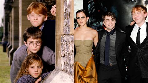 A Look Back: The Evolution Of The Harry Potter Cast Over Time.